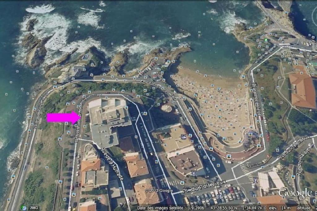 Apartment Vue Exceptionnelle Sur L'ocean 2/4 Pers Biarritz